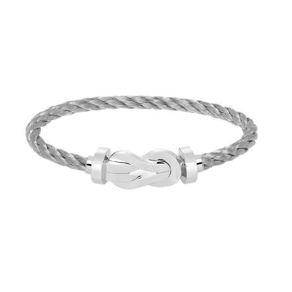 ˇStella JewelryˇCHANCE LARGE 8 FIGURE BUCKLE NO DIAMOND BRACELET SILVER