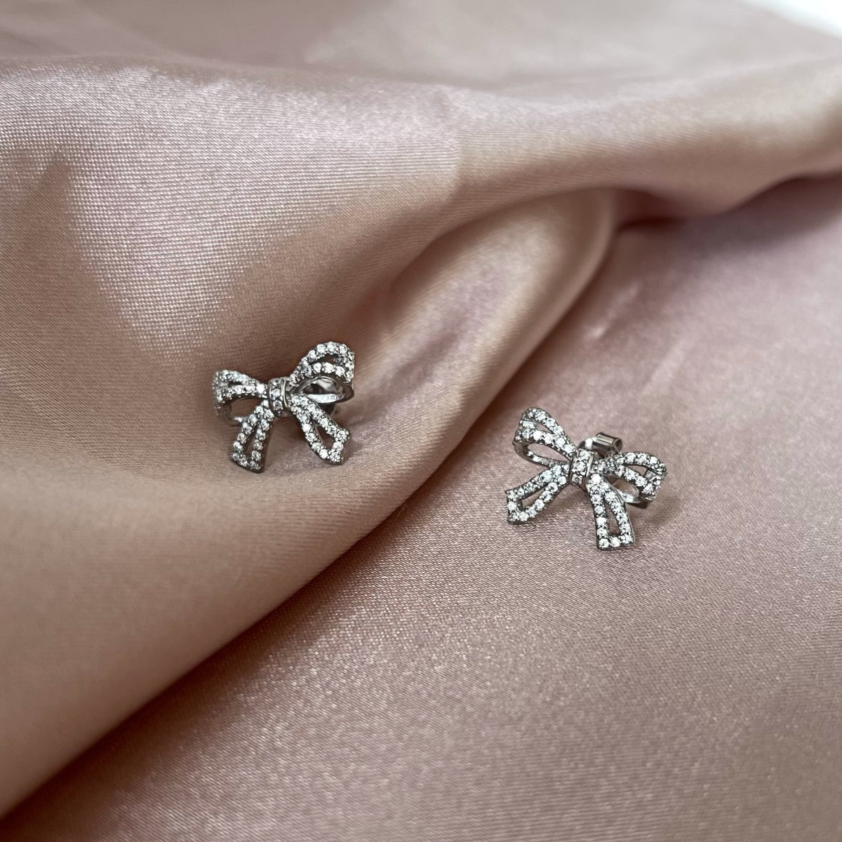 ˇStella JewelryˇDainty Bow Shape Earrings