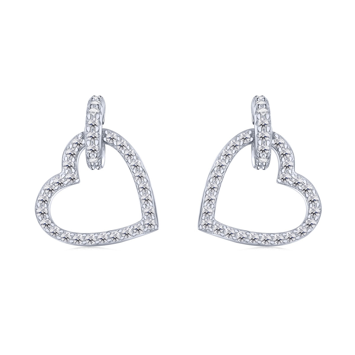 ˇStella JewelryˇDainty Heart Shape Earrings