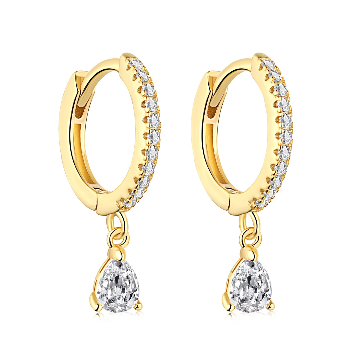 ˇStella JewelryˇLuxurious Geometric Drop Earrings