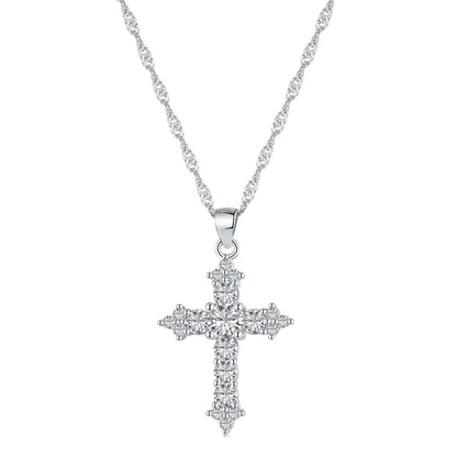 ˇStella JewelryˇDelicate Cross Shape Necklace
