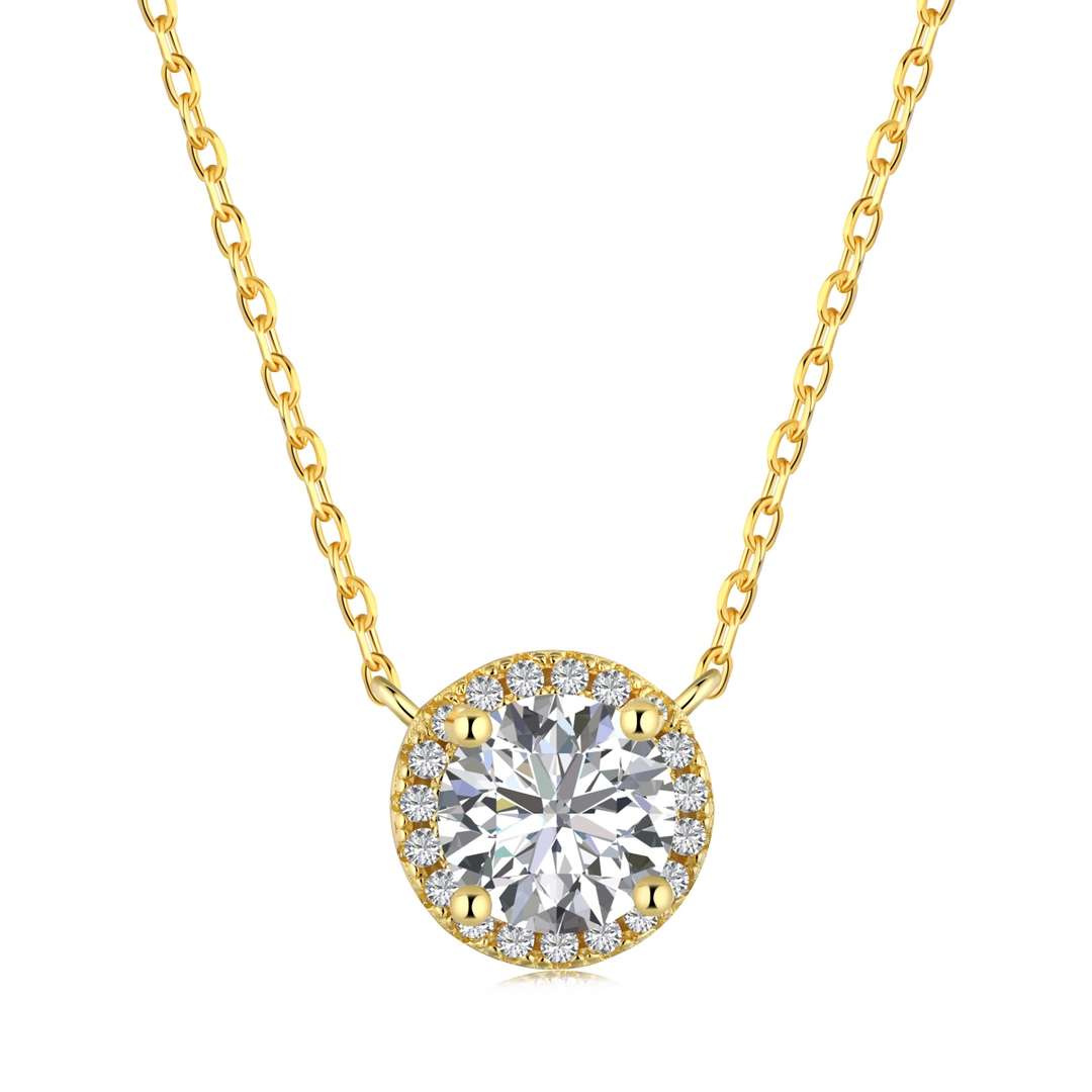ˇStella JewelryˇLuxurious Round Cut Necklace