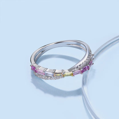 ˇStella JewelryˇEnergetic Elegant Radiant Cut Party Ring