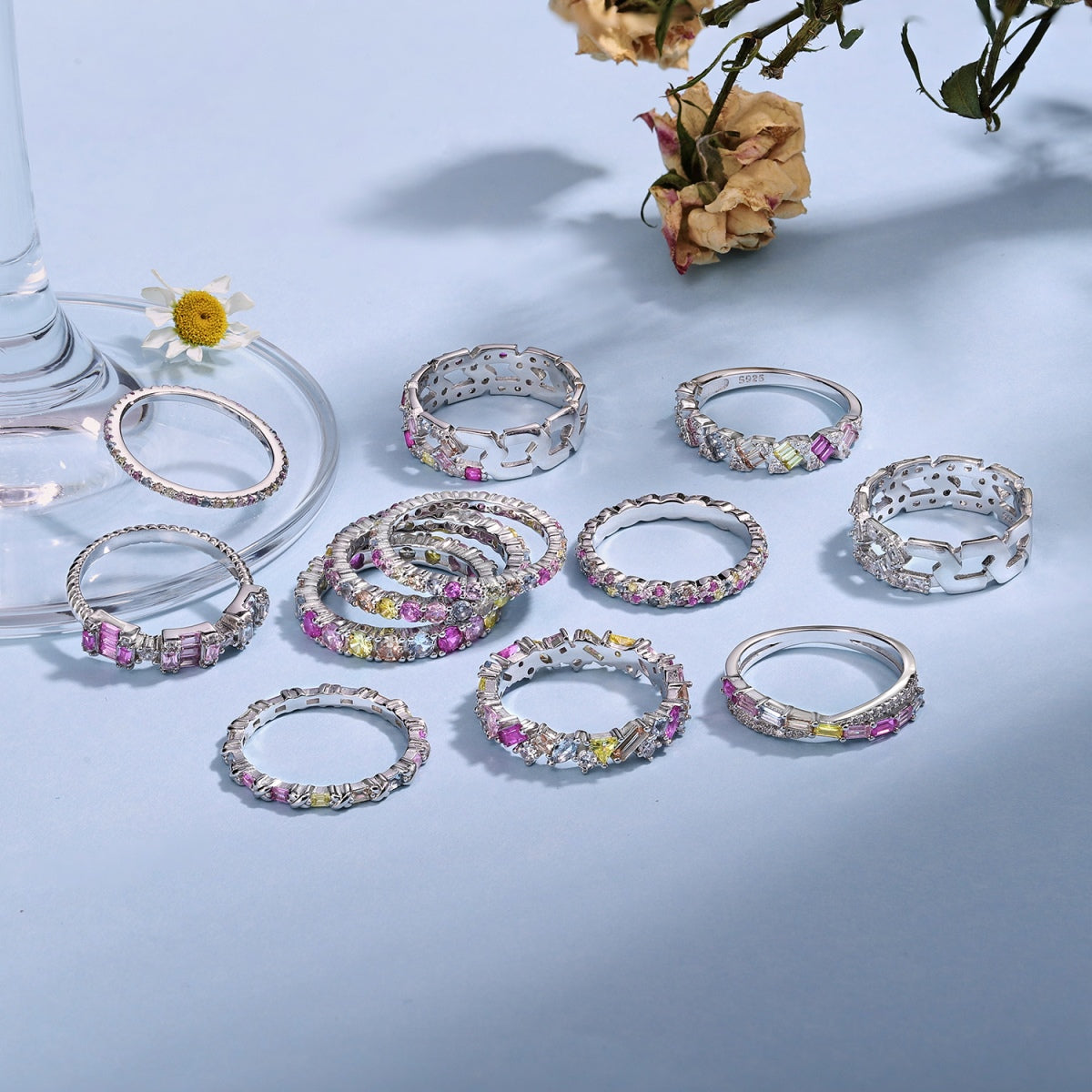 ˇStella JewelryˇEnergetic Elegant Radiant Cut Party Ring