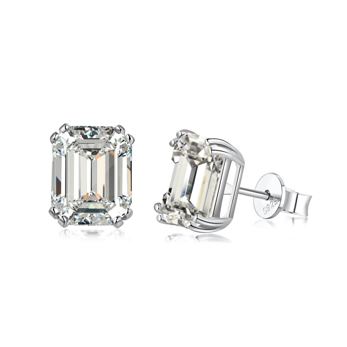 ˇStella JewelryˇDazzling Square Shape Earrings