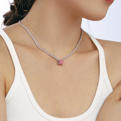 ˇStella JewelryˇElegant Radiant Cut Necklace