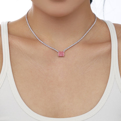 ˇStella JewelryˇElegant Radiant Cut Necklace