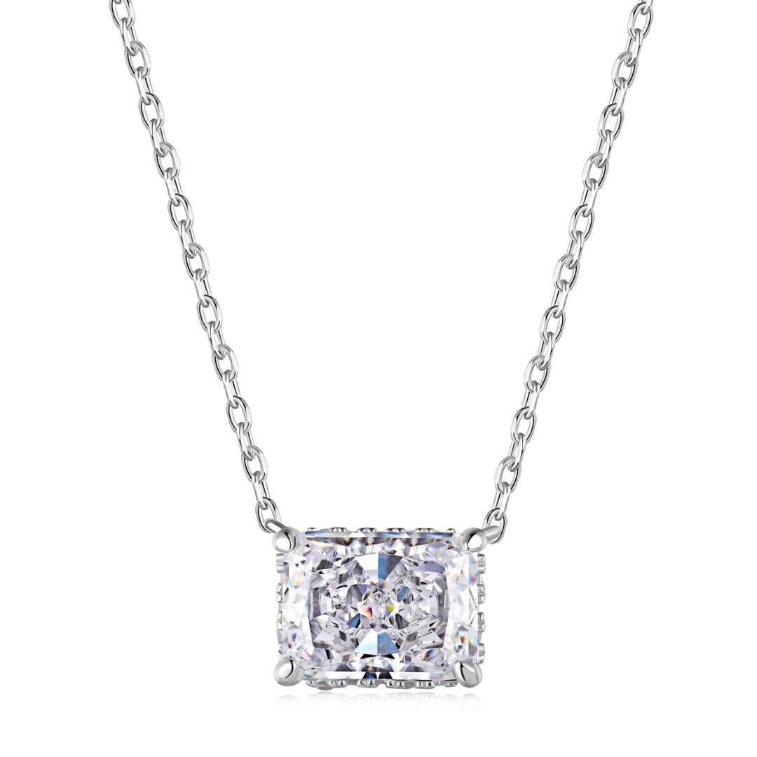 ˇStella JewelryˇLuxurious Square Shape Colorful Necalack