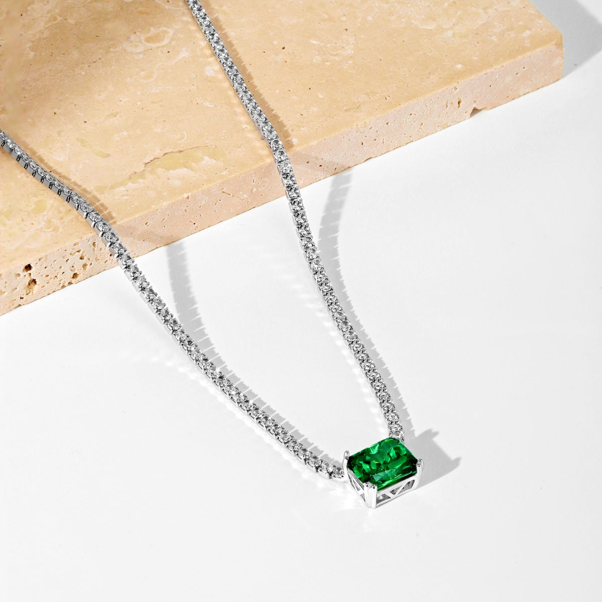ˇStella JewelryˇElegant Radiant Cut Necklace