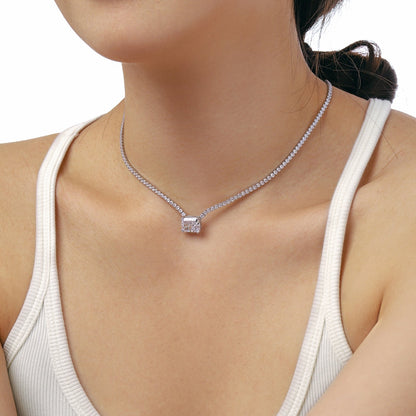 ˇStella JewelryˇElegant Radiant Cut Necklace