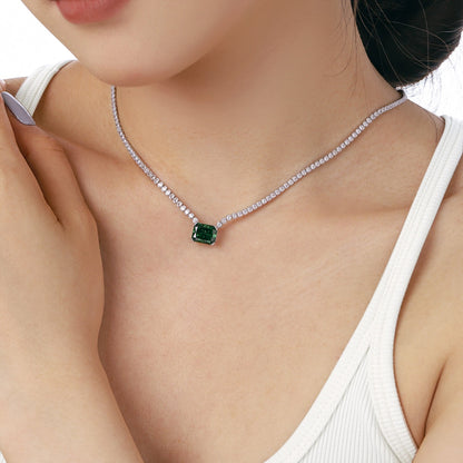 ˇStella JewelryˇElegant Radiant Cut Necklace