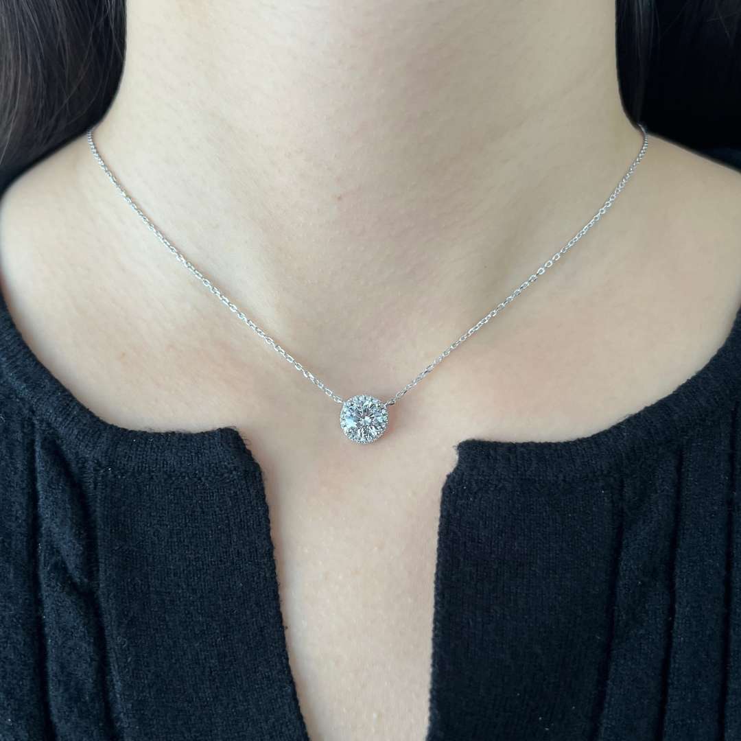 ˇStella JewelryˇLuxurious Round Cut Necklace