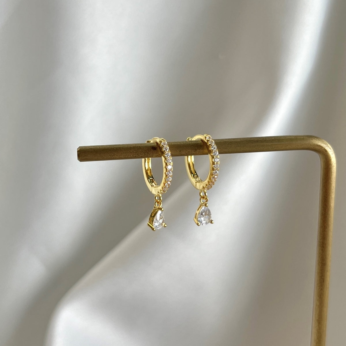 ˇStella JewelryˇLuxurious Geometric Drop Earrings
