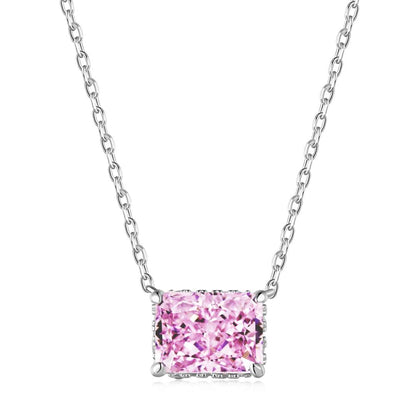 ˇStella JewelryˇLuxurious Square Shape Colorful Necalack