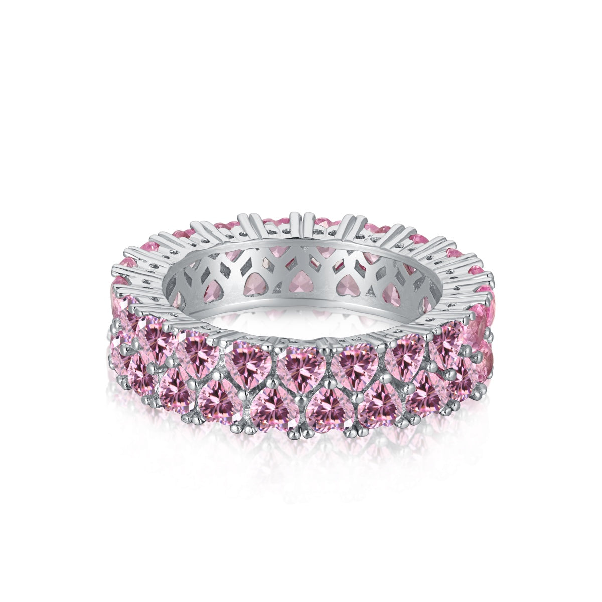 ˇStella JewelryˇSparkling Full Heart Ring