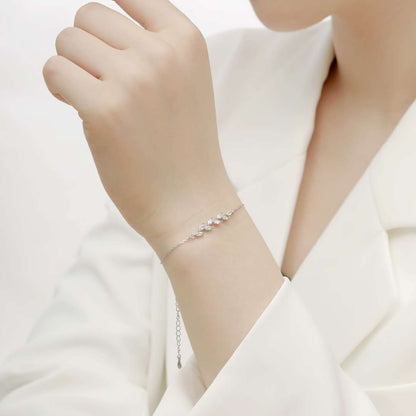 ˇStella JewelryˇElegant Wheat Leaves Shape Bracelet