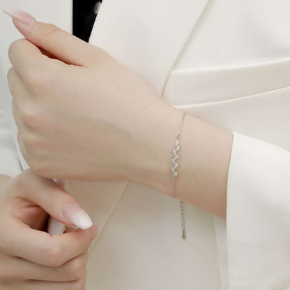 ˇStella JewelryˇElegant Wheat Leaves Shape Bracelet