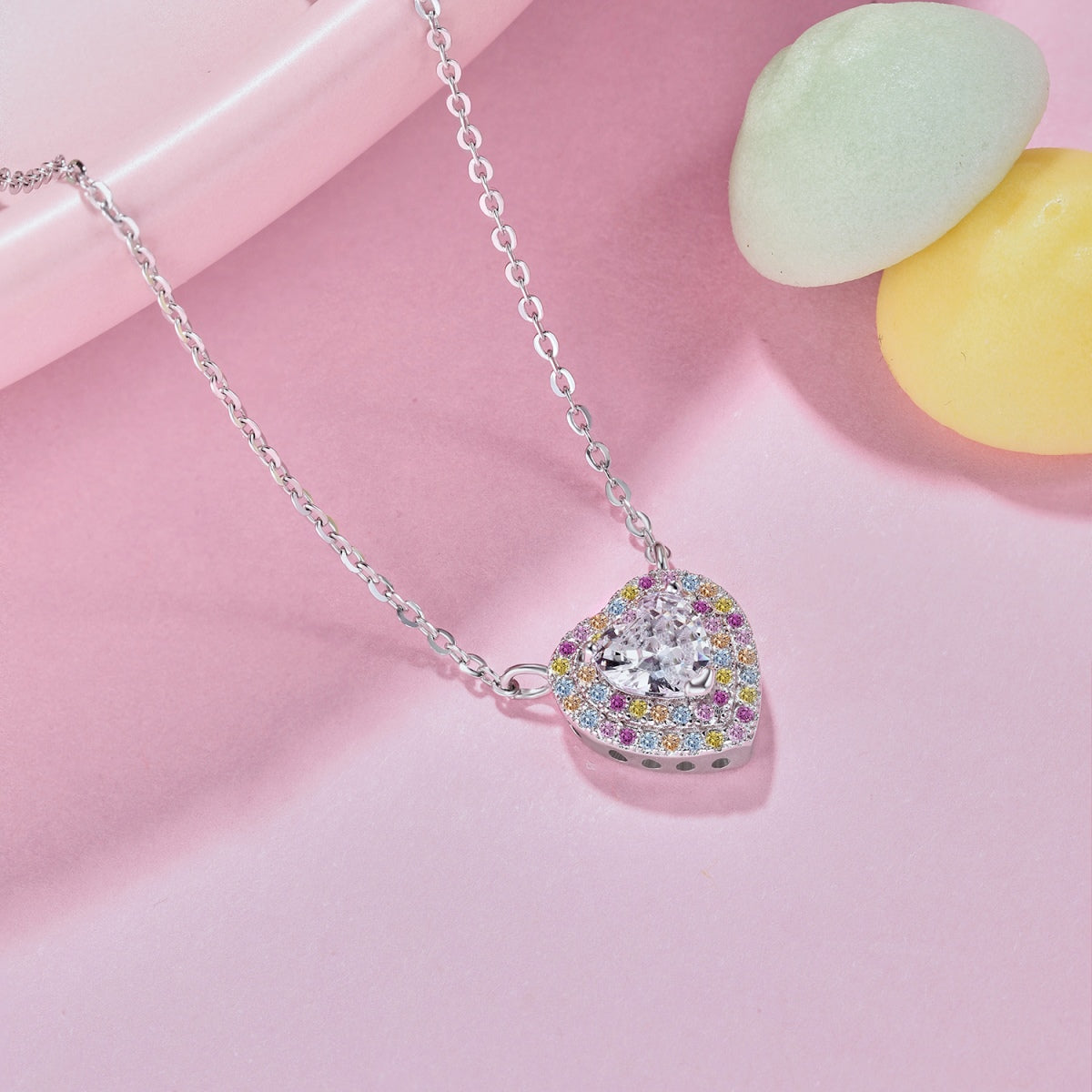 ˇStella JewelryˇExquisite Heart Shape Necklace
