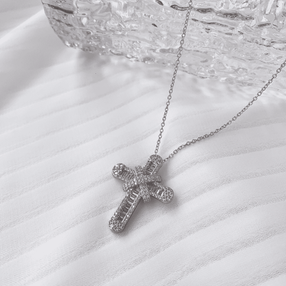 ˇStella JewelryˇGypsophila With Dimonds Necklace