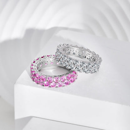 ˇStella JewelryˇSparkling Full Heart Ring