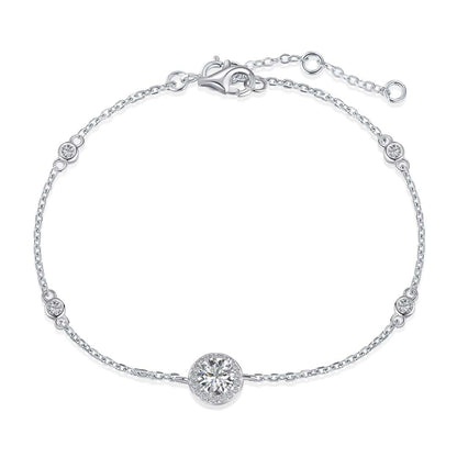 ˇStella JewelryˇDazzling Round Cut Shape Bracelet