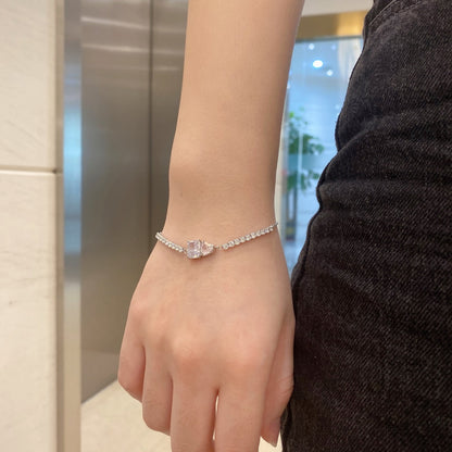 ˇStella JewelryˇDazzling Unique Multi Shape Lover Bracelet
