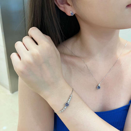 ˇStella JewelryˇLuxurious Heart Of The Ocean Bracelet
