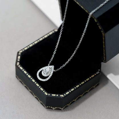 ˇStella JewelryˇSparkling Pear Cut Necklace