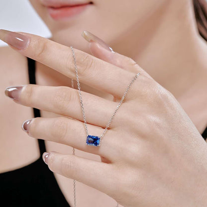 ˇStella JewelryˇLuxurious Square Shape Colorful Necalack