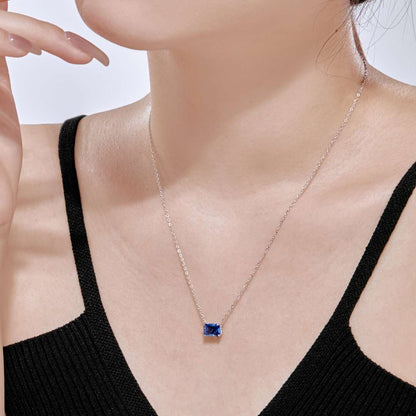 ˇStella JewelryˇLuxurious Square Shape Colorful Necalack