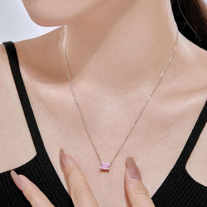 ˇStella JewelryˇLuxurious Square Shape Colorful Necalack