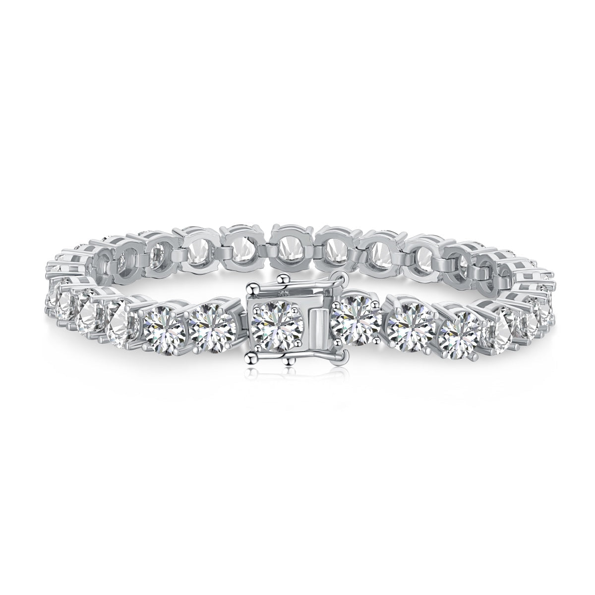 ˇStella JewelryˇDazzling Round Cut Wedding Bracelet