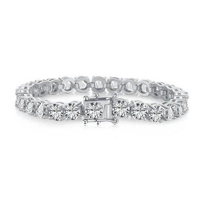 ˇStella JewelryˇDazzling Round Cut Wedding Bracelet