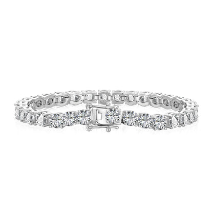 ˇStella JewelryˇOrnate Sparkling Round Cut Wedding Bracelet