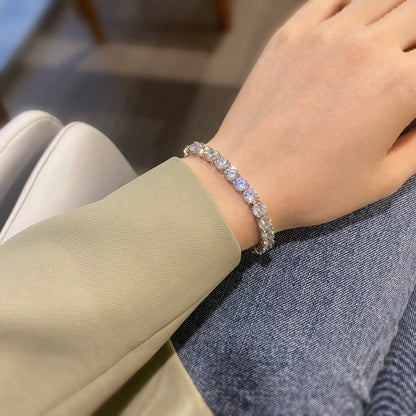 ˇStella JewelryˇDazzling Round Cut Wedding Bracelet