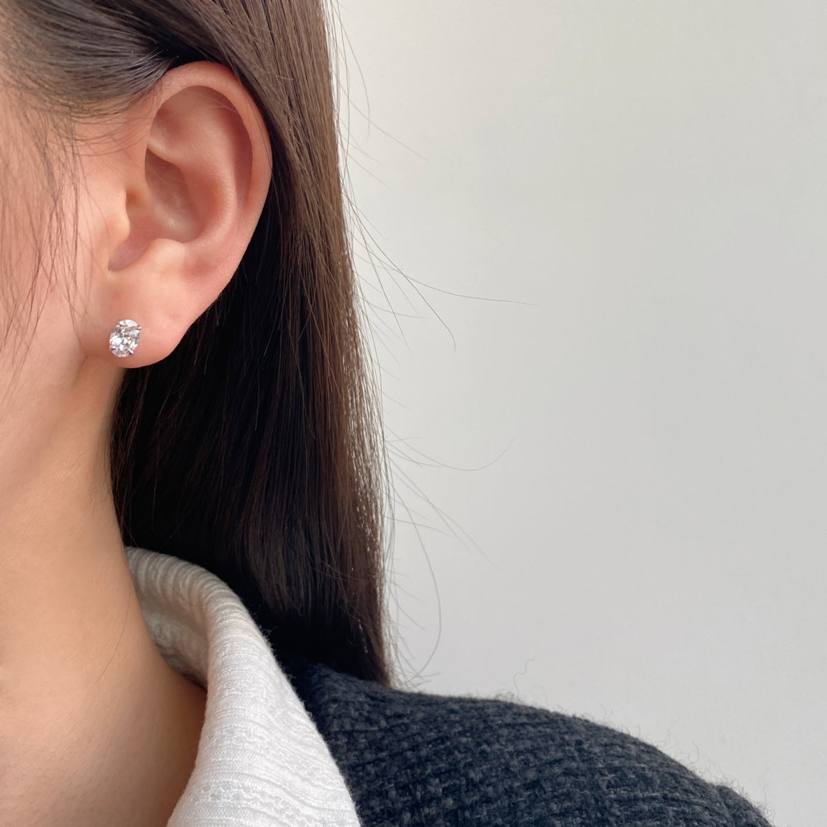ˇStella JewelryˇOval Classic Dignified Elegant Earrings