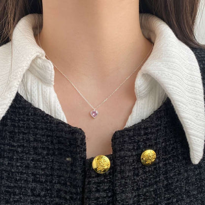 ˇStella JewelryˇOrnate Heart Shape Necklace