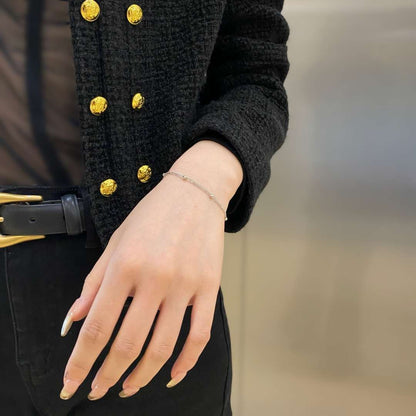 ˇStella JewelryˇDelicate Bead Double Layer Bracelet