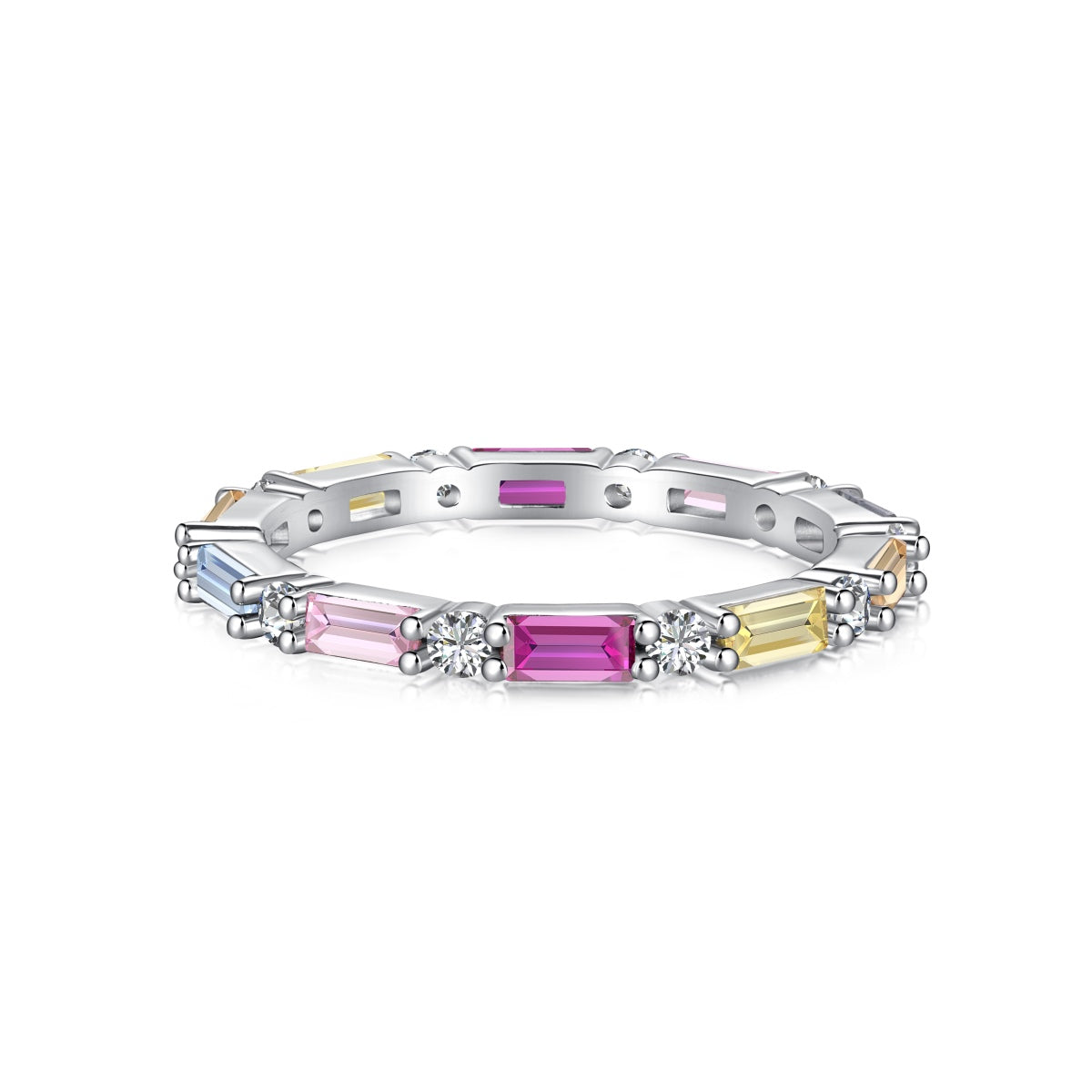 ˇStella JewelryˇLively In Shades Elegant Radiant Cut Daily Ring