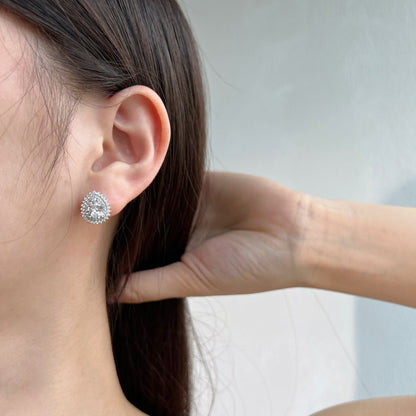 ˇStella JewelryˇDelicate Gorgeous Pear Cut Daily Earrings