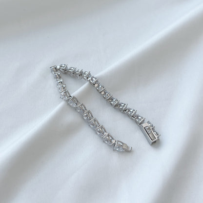 ˇStella JewelryˇElegant Romantic Heart Shape Lover Bracelet