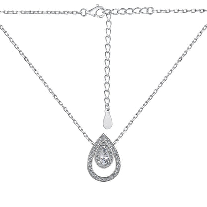 ˇStella JewelryˇSparkling Pear Cut Necklace