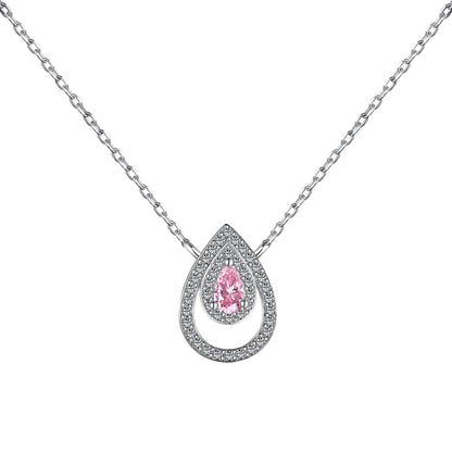 ˇStella JewelryˇSparkling Pear Cut Necklace