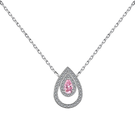 ˇStella JewelryˇSparkling Pear Cut Necklace