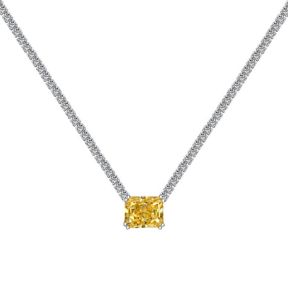 ˇStella JewelryˇElegant Radiant Cut Necklace