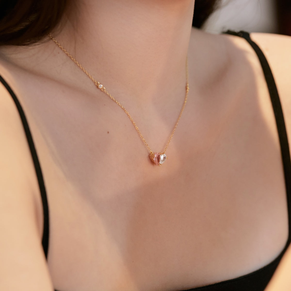 ˇStella JewelryˇUnique Heart Shape Necklace