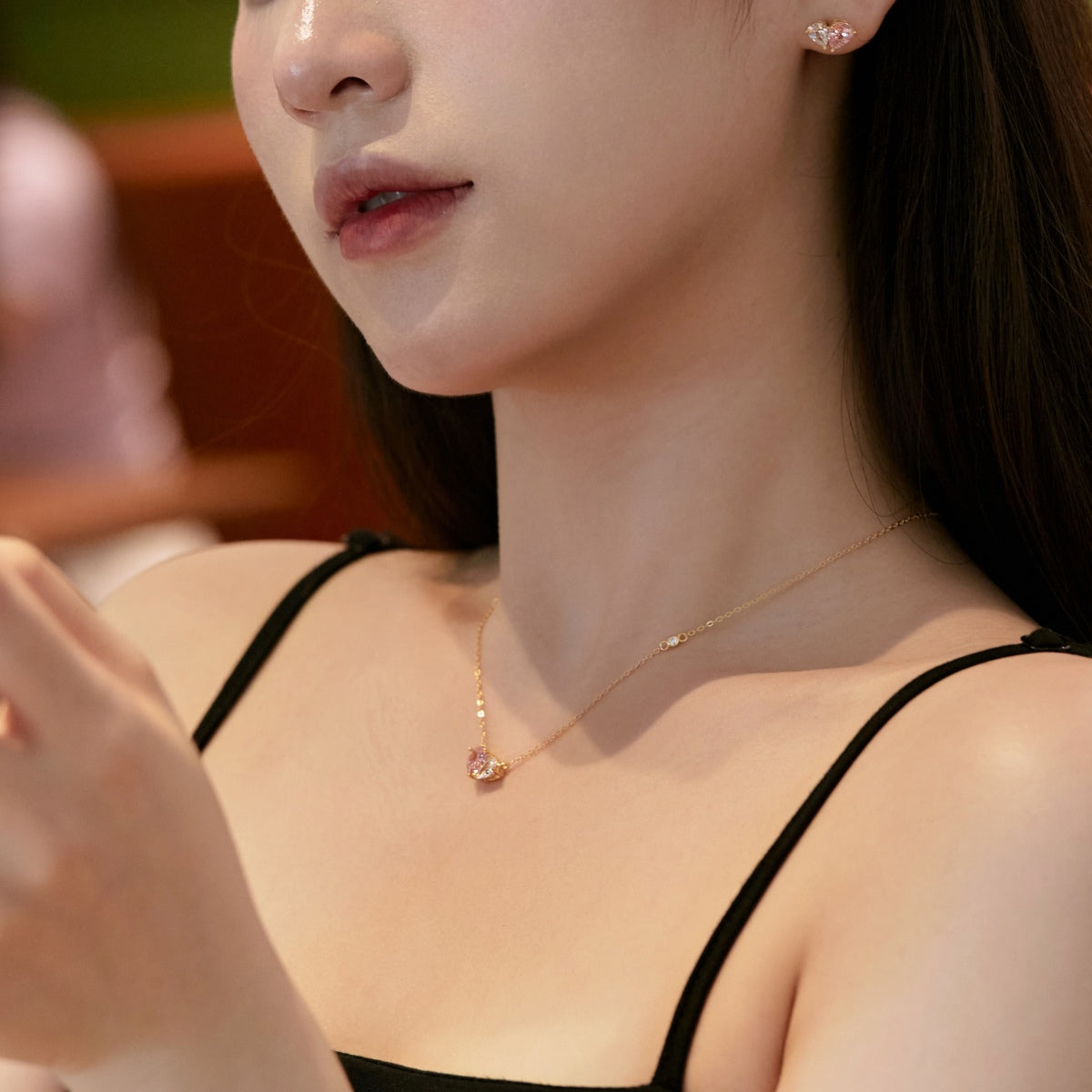 ˇStella JewelryˇUnique Heart Shape Necklace