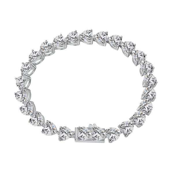 ˇStella JewelryˇElegantes romantisches Armband in Herzform für Liebhaber