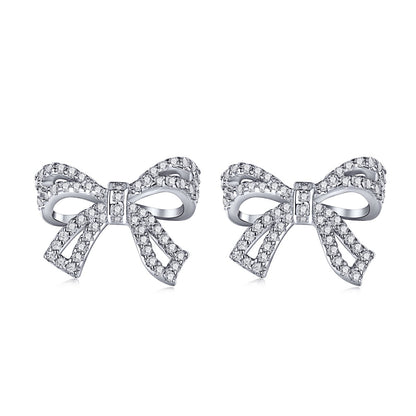 ˇStella JewelryˇDainty Bow Shape Earrings