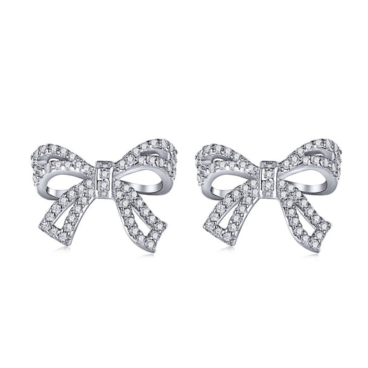 ˇStella JewelryˇDainty Bow Shape Earrings